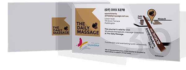 The Daily Massage - Proudly supporting beyondblue
